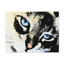 Ink Cat Postcard