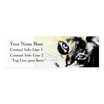 Ink Cat Profile Card Business Card Templates