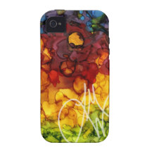Ink Colors Case-Mate iPhone 4 Case