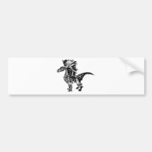 Ink dragon bumper stickers