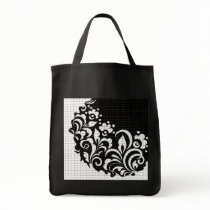 ink flowers bags
