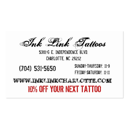 Ink Link Business Card3