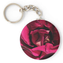 Ink Rose Keychain