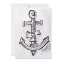 ink vessel Invitation Card