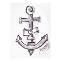 ink vessel Invitation Card