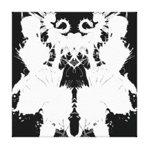 Inkblot Gallery Wrap Canvas