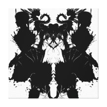 Inkblot Gallery Wrapped Canvas