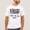 Inkblot test t-shirts