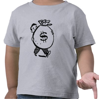 money bags clip art. Inked Mr. Moneybags T Shirts