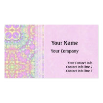 Inked Pink Abstract Business Card Template