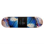 Inked skate board fanatic