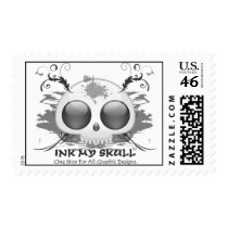 InkMySkull Logo Postage postage