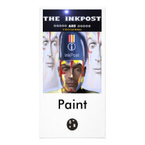 InkPost Ad - Paint Marker Personalized Photo Card