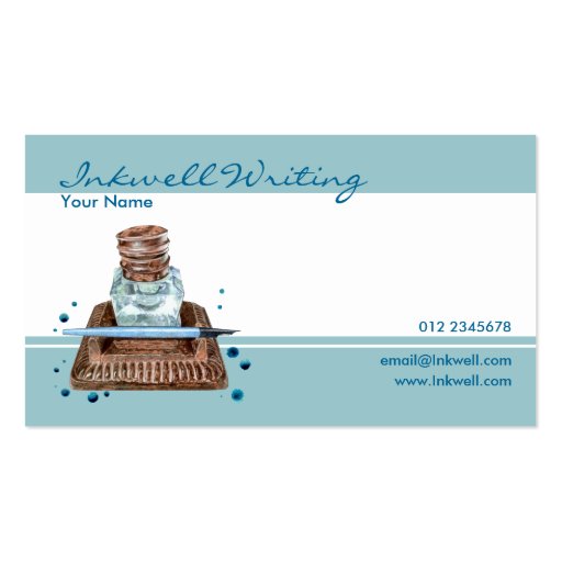Inkwell Business Card (front side)