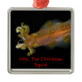 Inky, The Christmas Squid Ornament