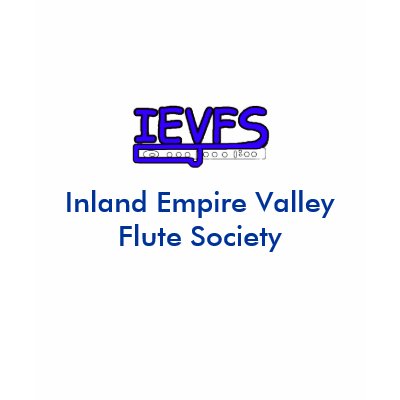 Inland Empire Valley Flute Society T Shirt by IEVFluteSociety