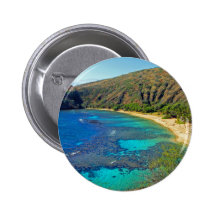 Inland, Hanauma Bay 4, Honolulu, Oahu, Hawaii Pins