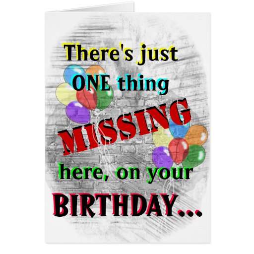 Inmate Birthday Card Zazzle