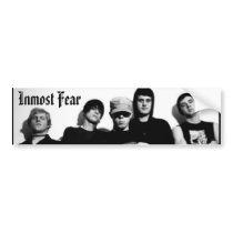 INMOST FEAR bumper stickers by GENOCIDE INMOST FEAR bumper stickers