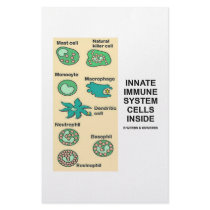 Innate Immune System Cells Inside Stationery Design