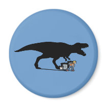 Inner Beast Refrigerator Magnets