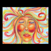 "Inner Beauty" Full Bleed Print by Victoriart "Inner Beauty" Full Bleed Print