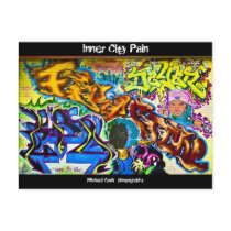 Inner City Pain postcards