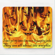 Inner Demons : Jumping Jacks mousepads