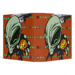 Inner Earth Aliens 3 Ring Binders