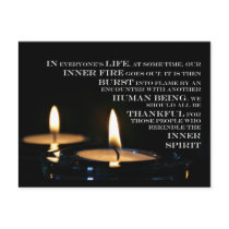 Inner Flame postcard postcards