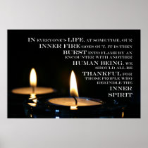 Inner Flame print posters