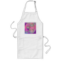 Inner Flow III – Fuchsia & Violet Galaxy Aprons