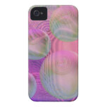 Inner Flow III – Fuchsia & Violet Galaxy iPhone 4 Covers