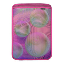 Inner Flow III – Fuchsia & Violet Galaxy Sleeves For MacBook Air