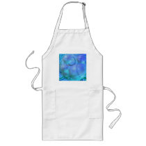 Inner Flow VI – Aqua & Azure Galaxy Apron