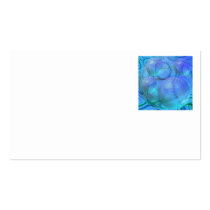 Inner Flow VI – Aqua & Azure Galaxy Business Card