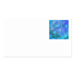 Inner Flow VI – Aqua &amp; Azure Galaxy Business Card