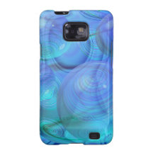 Inner Flow VI – Aqua & Azure Galaxy Samsung Galaxy Cases