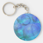 Inner Flow VI – Aqua & Azure Galaxy Key Chains