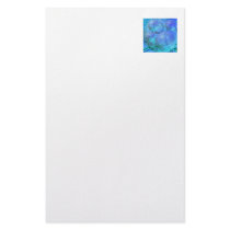 Inner Flow VI – Aqua & Azure Galaxy Stationery