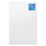 Inner Flow VI – Aqua & Azure Galaxy stationery