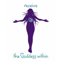 Inner Goddess Receive Tee t-shirts