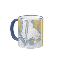 Inner Harbor chart of Mobile Bay, AL Mug