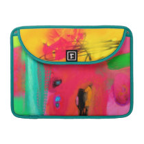 Inner landscape of the summer time sleeves for MacBooks