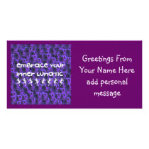Inner Lunatic photo cards by orsobear Inner Lunatic photo cards