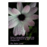 inner peace greeting card