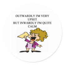 inner peace joke stickers