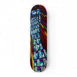 Inner Space - cricketdiane skateboard deck design