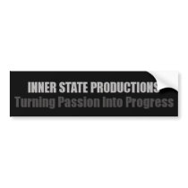Inner State Productions bumper stickers