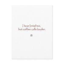 Innisfree Vs. Coffee Postcards